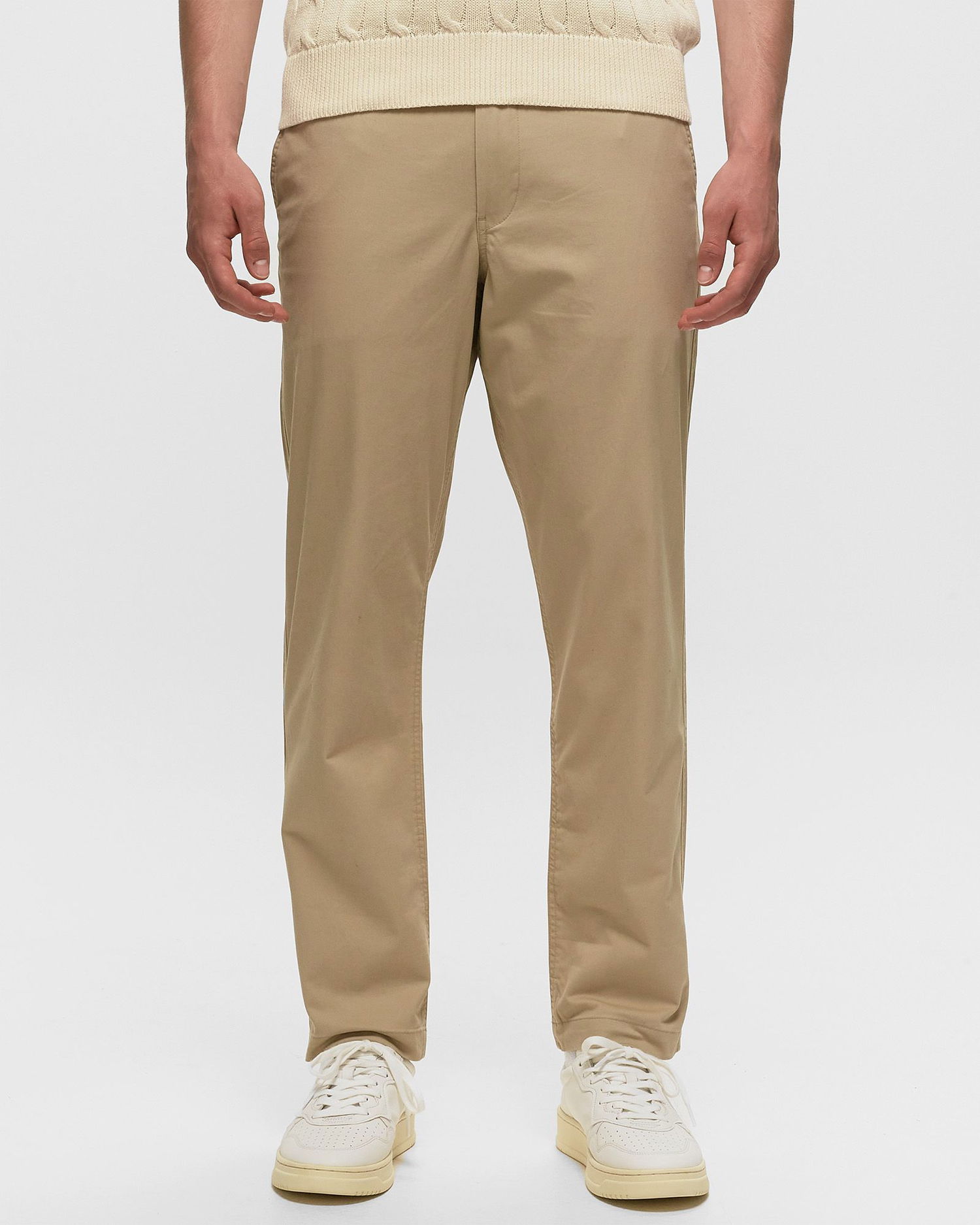 Nohavice Polo by Ralph Lauren CFPREPSTERP-FLAT-PANT Béžová | 710740566033, 1