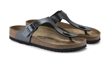 Tenisky a topánky Birkenstock Gizeh "Metalic Black" Čierna | 1021428, 2