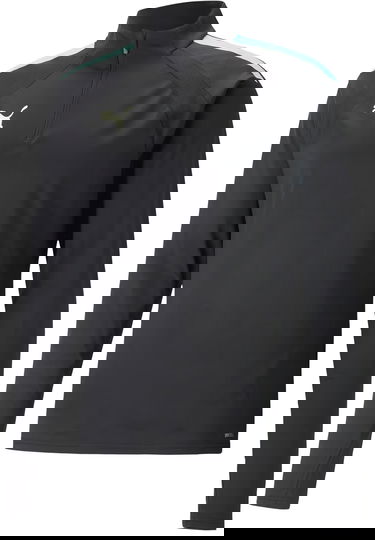 Tričko Puma Puma teamLIGA 1/4 Zip Top Čierna | 657236-51, 0