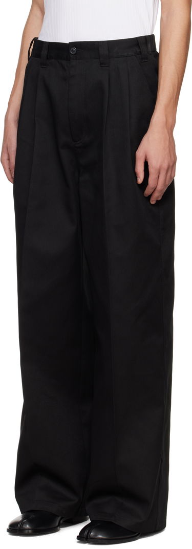 Nohavice Maison Margiela Maison Margiela Skater Chino Trousers Čierna | S50KA0652 S54042, 3