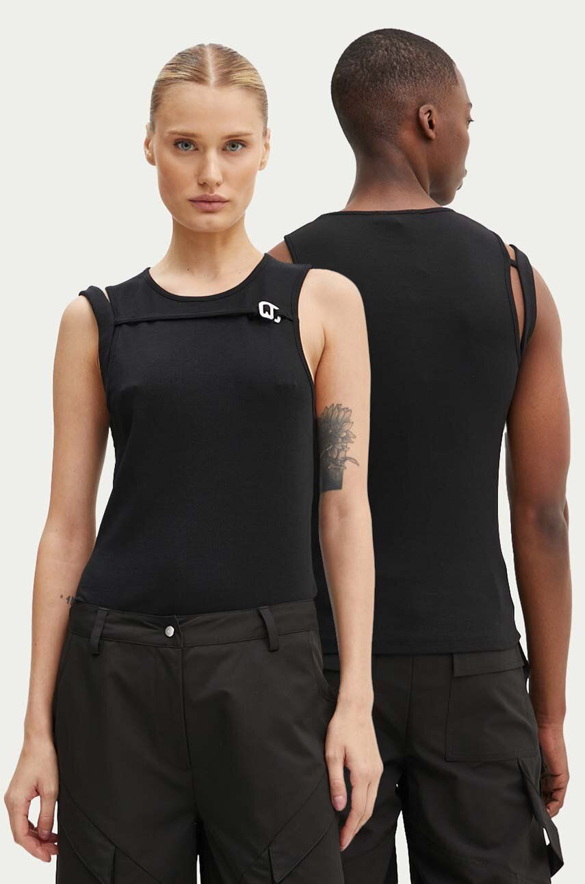 Tielko HELIOT EMIL Cutout Detail Tank Top Čierna | PREAW24.M.09.118, 0