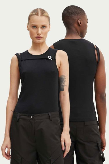 Tielko HELIOT EMIL Cutout Detail Tank Top Čierna | PREAW24.M.09.118, 0