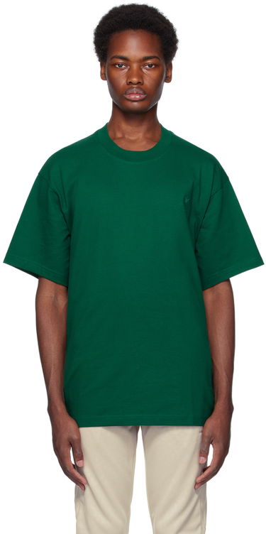 Tričko adidas Originals Embroidered T-Shirt Zelené | IM4392, 0