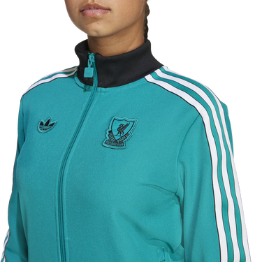 Mikina adidas Performance Liverpool FC Terrace Icons Tyrkysová | JW5465, 3
