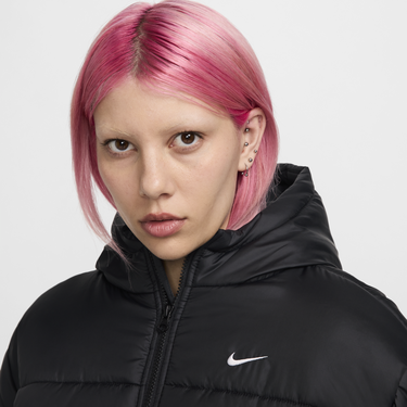 Prešívaná bunda Nike Therma-FIT Sportswear Classic Puffer Čierna | FZ5899-010, 2