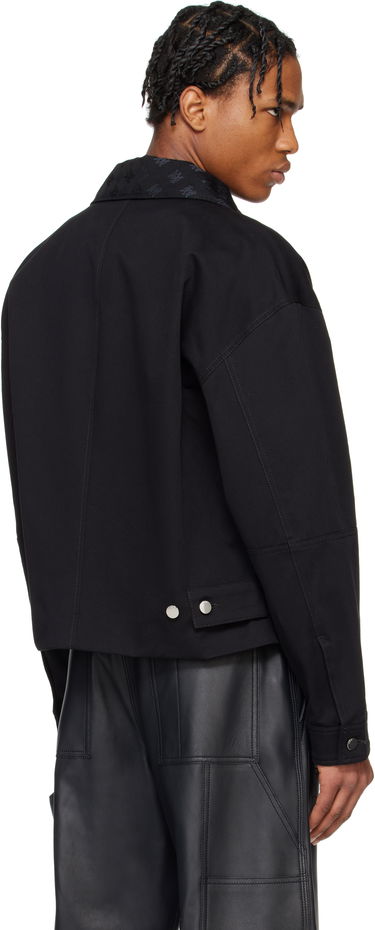 Bunda AMIRI AMIRI MA Quad Jacquard Work Jacket Čierna | AMOUWJ1003, 2