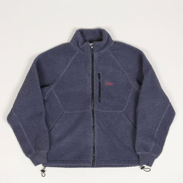 Sveter Dime Sherpa Zip Crewneck Šedá | dimeho234gre, 0