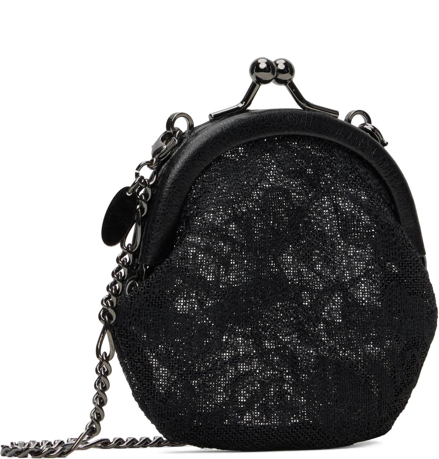Peňaženka Yohji Yamamoto YOHJI YAMAMOTO Clasp Coin Purse Čierna | DP-A09-901, 1