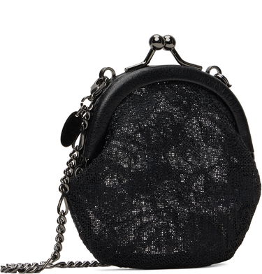 Peňaženka Yohji Yamamoto YOHJI YAMAMOTO Clasp Coin Purse Čierna | DP-A09-901, 1