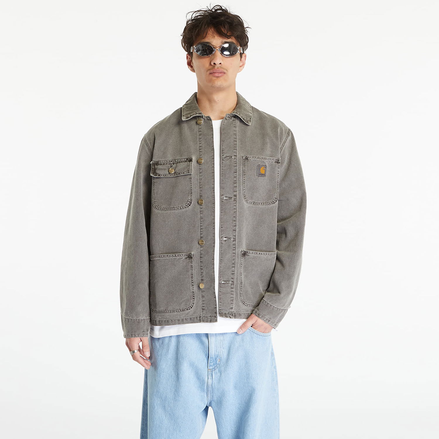 Bunda Carhartt WIP Michigan Chore Spring Coat Black Čierna | I026480.00EFH, 0