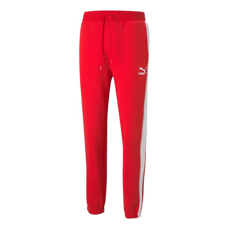 Tepláky Puma Iconic T7 Track Pants Červená | 530373-11