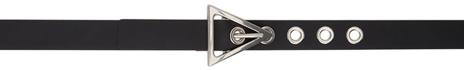Opasok Bottega Veneta Rubber Belt Čierna | 691010 V1RT0, 0