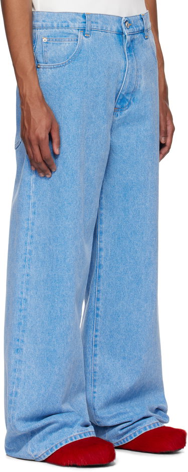 Džínsy Marni Marni Organic Wide-Leg Jeans Modrá | PUJU0103A0 USCW91, 1