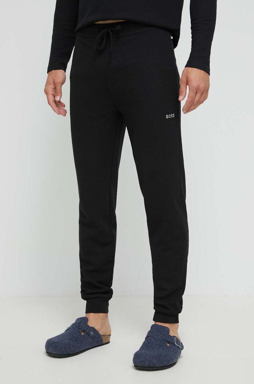 Pyžamo BOSS Sweat Pyjamas Čierna | 50486456, 0