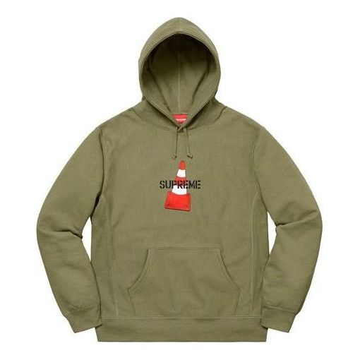 Mikina Supreme Supreme Cone Hooded Sweatshirt Zelené | SUP-FW19-104