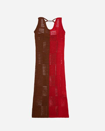 Šaty Andersson Bell Keira Block Knit Dress Červená | atb935w, 0