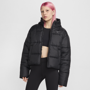 Prešívaná bunda Nike Therma-FIT Sportswear Classic Puffer Čierna | FZ5899-010, 0