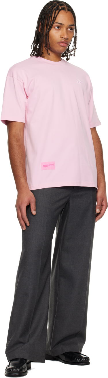 Tričko AAPE by A Bathing Ape 'AAPENOW' Short-Sleeve Crewneck T-shirt Ružová | AAPTEM1606XXNPKX, 3