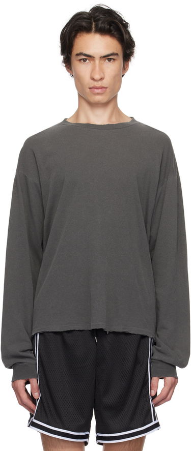Tričko John Elliott John Elliott Folsom Long Sleeve T-Shirt Šedá | A292M3714A, 0