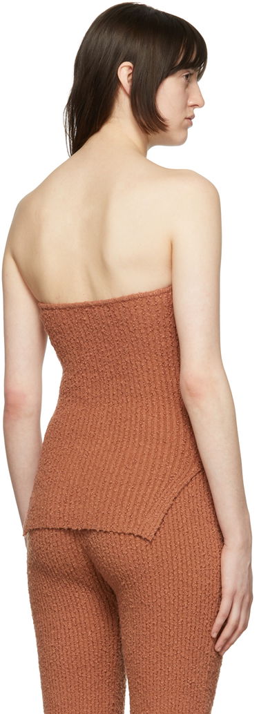 Tielko Helmut Lang Exclusive Textured Knit Camisole Oranžová | L04HW706, 2