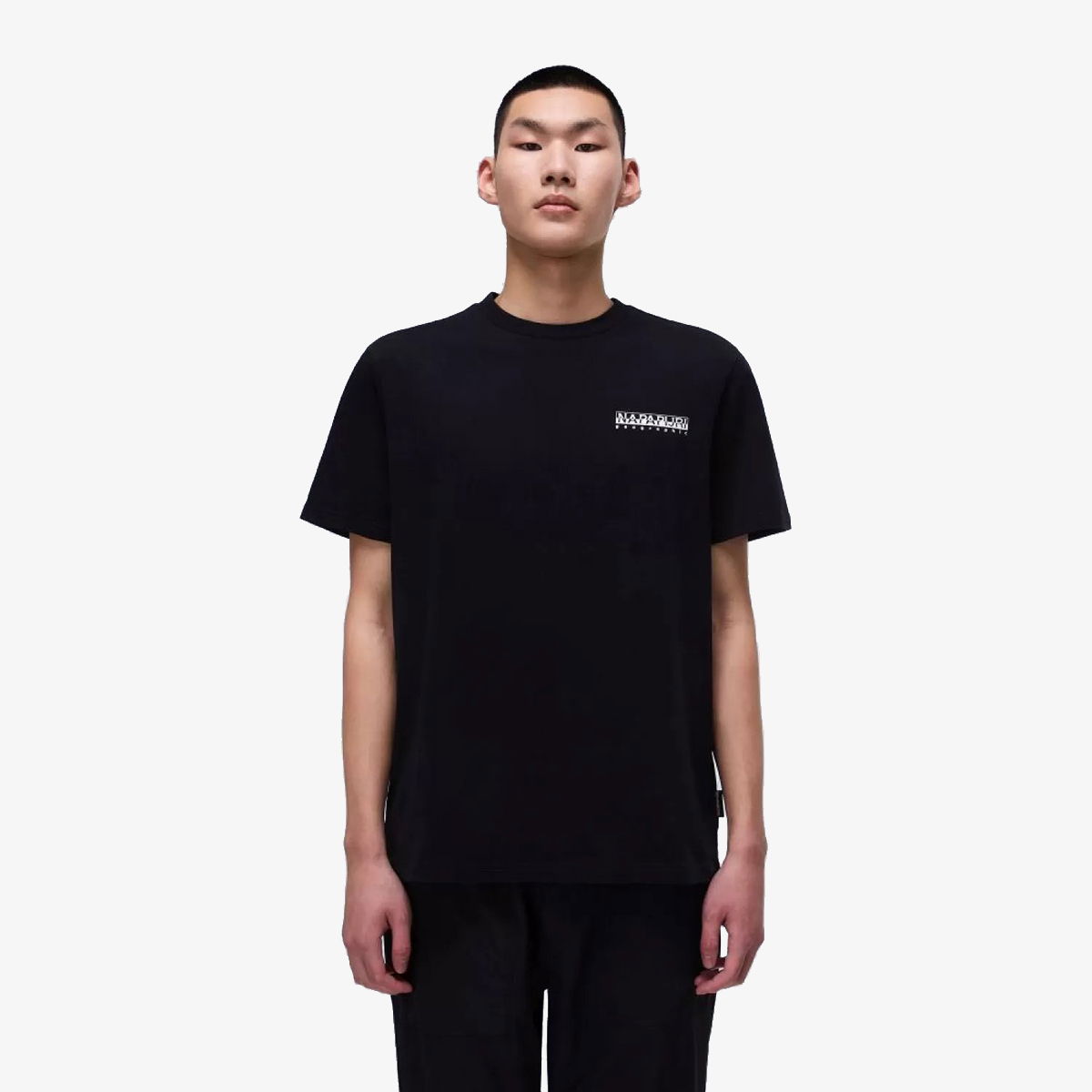 Tričko Napapijri Napapijri S-Sovana Short Sleeve T-Shirt Čierna | NP0A4IE49411, 0