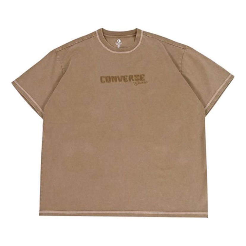 Tričko Converse Skateboard Wash Tee Hnedá | 10026164-A01