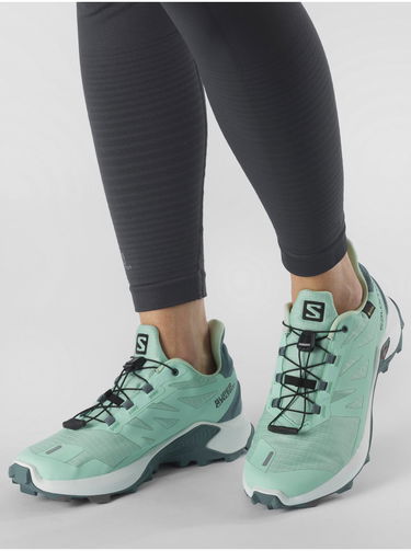 Tenisky a topánky Salomon Supercross GTX W Zelené | L41456600, 7
