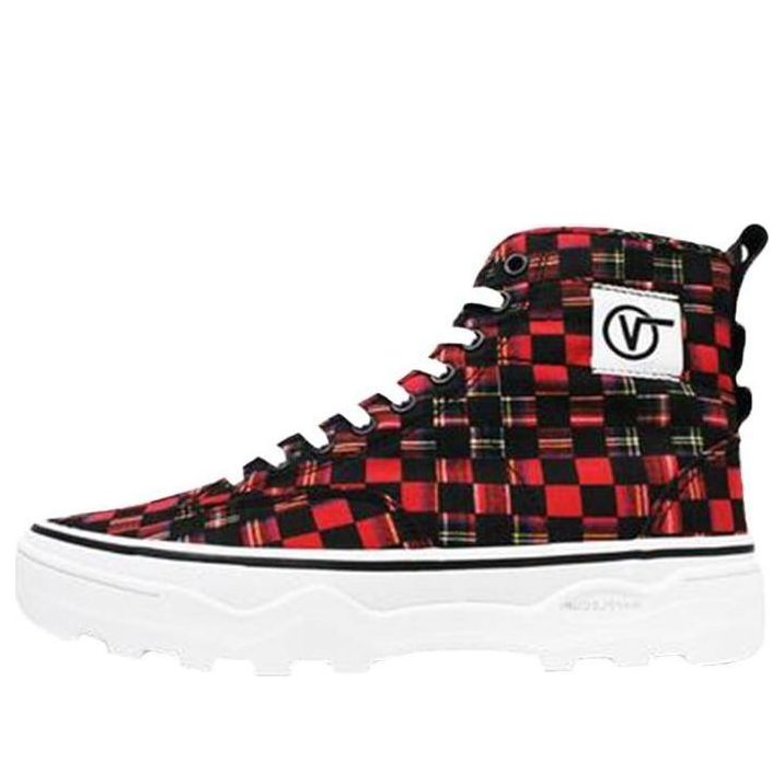 Tenisky a topánky Vans Sentry Chessboard Červená | VN0A4P3KTG7