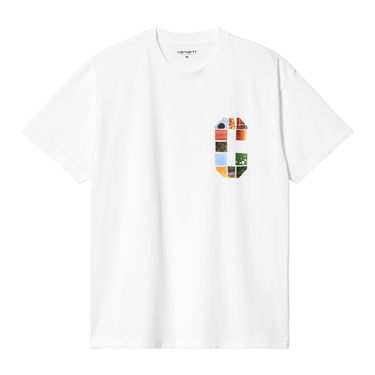 Tričko Carhartt WIP Short Sleeve Graphic Logo T-Shirt Biela | I033673_5, 3
