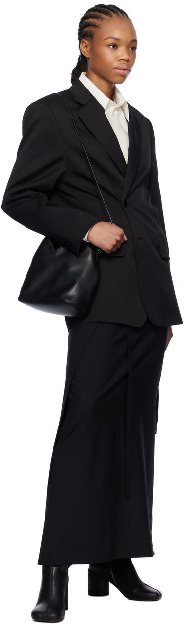 Bunda Maison Margiela MM6 Maison Margiela Tailoring Wool Blazer Čierna | S52BN0136 M35153, 4