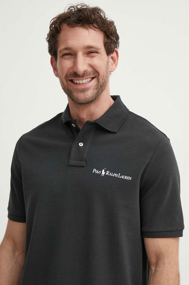Polo tričko Polo by Ralph Lauren Classic Fit Polo Shirt Čierna | 710950131, 0