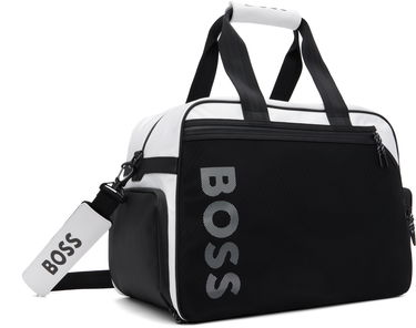 Cestovná taška BOSS BOSS Colour-Blocked Holdall Duffle Bag Čierna | 50548091, 1