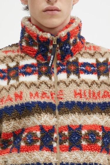 Mikina Human Made Human Made Nordic Fleece Jacket Rôznofarebný | HM28JK039, 3
