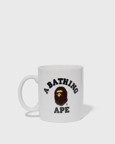 Home decor BAPE A BATHING APE College Pottery Mug White Universal Biela | 001KAK801016M WHT, 3