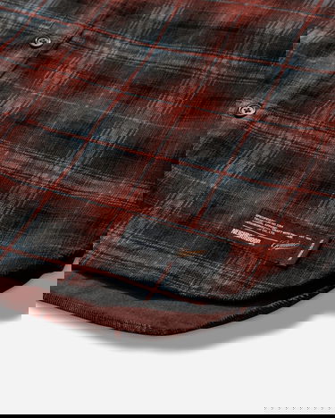 Košeľa Neighborhood Corduroy Check Longsleeve Shirt Rôznofarebný | 252TSNH-SHM07 RED, 3