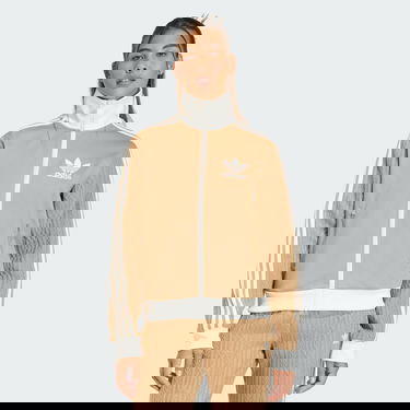 Bunda adidas Performance adidas Originals Knit Classic Track Top Béžová | KS7799, 0