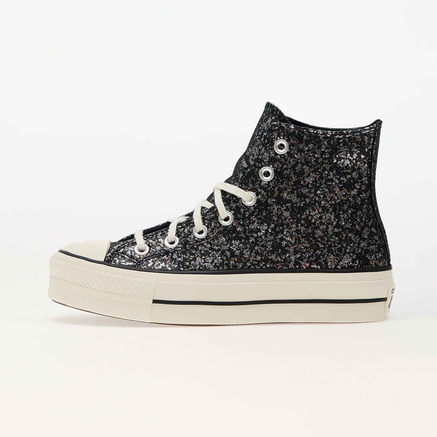 Tenisky a topánky Converse Chuck Taylor All Star Lift Platform Glitter Into The Void Čierna | A09551C, 0