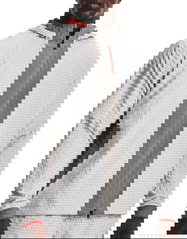 Mikina Under Armour Rush Legacy Printed Hooded Running Jacket Šedá | 1366186-066, 0