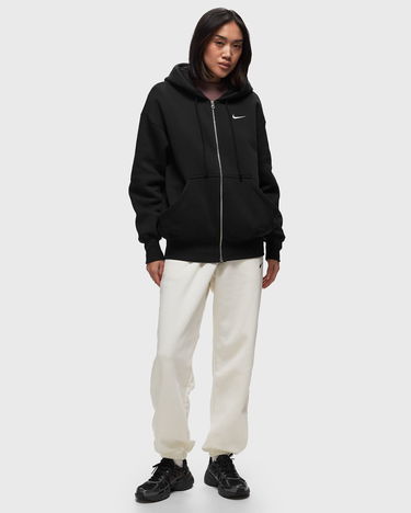 Mikina Nike Phoenix Fleece Oversized Full-Zip Hoodie Čierna | DQ5758-010, 4