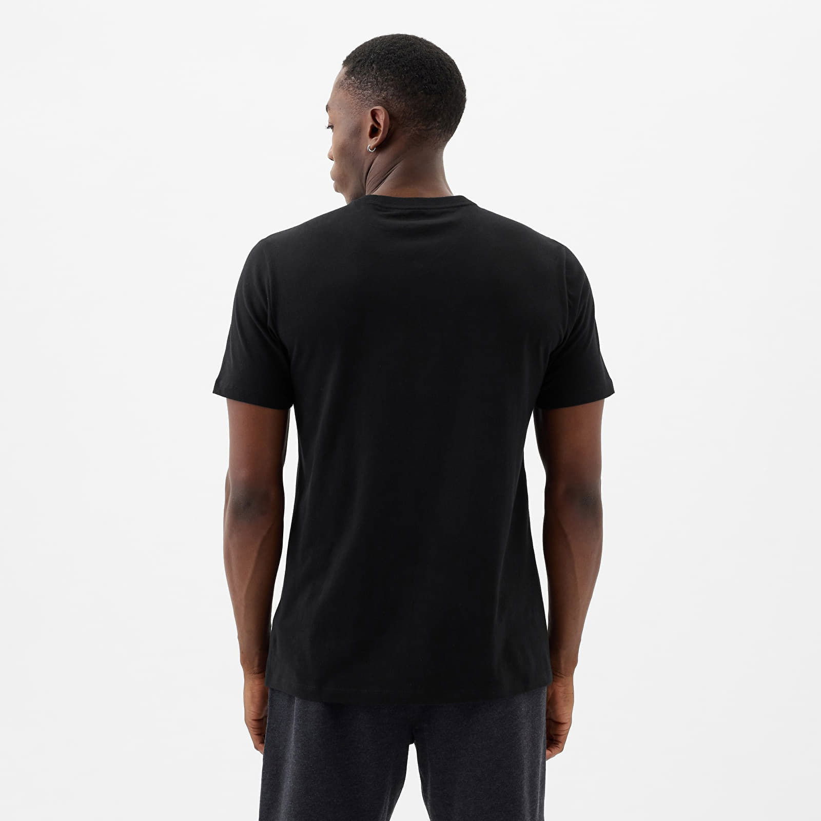 Basic Logo Tee True Black V2 2