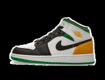 Jordan Air Jordan 1 Mid SE "White Laser Orange Lucky Green" 852542-101