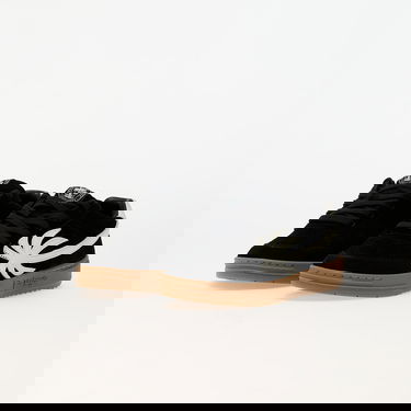 Tenisky a topánky Palm Angels Palm Beach University Leather Black White Čierna | PBIA015F24LEA0011001, 5