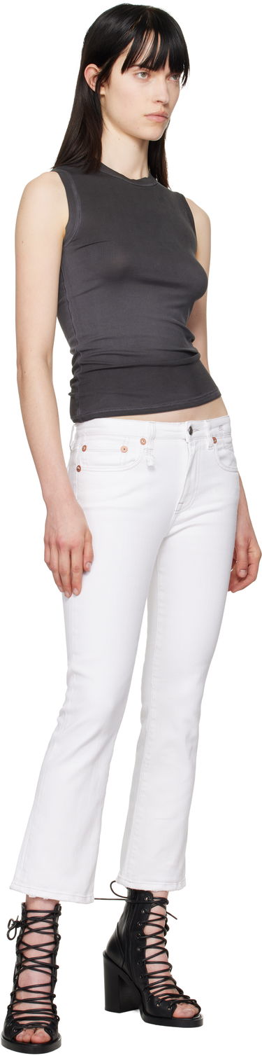 Džínsy R13 R13 Kick Fit Jeans Biela | R13W0009-895A, 3