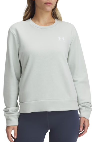 Mikina Under Armour Rival Terry Crew Sweatshirt Zelené | 1389659-377, 0