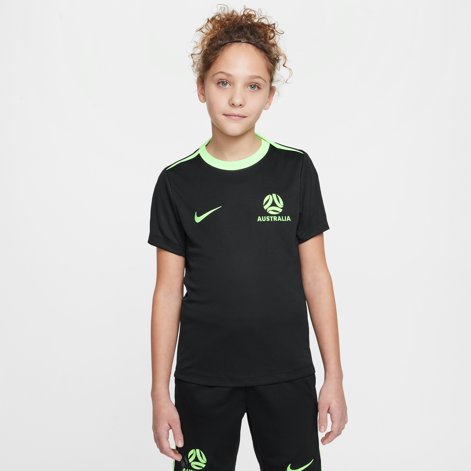 Dres Nike Australia Academy Pro Dri-FIT Short Sleeve Football Top Čierna | FV0095-010, 1