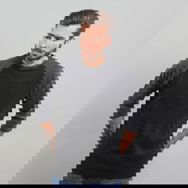 Tričko Urban Classics Contrast 3/4 Sleeve Raglan Tee Čierna | TB366 černá, 0