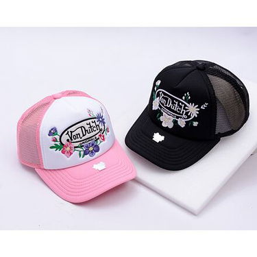 Šiltovka Von Dutch Von Dutch Trucker Flora Cap Ružová | VD-7030853, 3