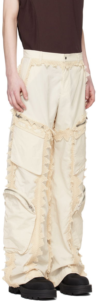 Cargo nohavice HELIOT EMIL Spherical Lace Cargo Pants Béžová | PRESS24_M_10_138_ST18, 1