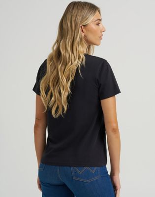 Tričko Wrangler Lainey Wilson Regular T-Shirt Čierna | 112374958:XS, 2