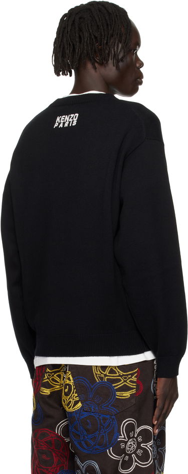 Sveter KENZO Kenzo Paris 'KENZO Happy Tiger' Embroidered Sweater Čierna | FF65PU7503LI, 2